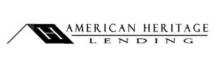 H AMERICAN HERITAGE LENDING logo