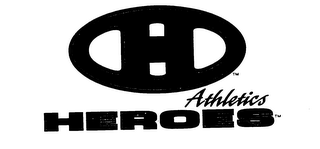 H ATHLETICS HEROS logo