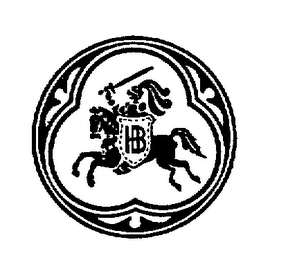 H B logo