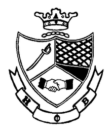 H B logo