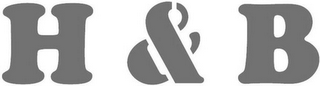 H & B logo