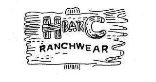 H BAR C RANCHWEAR logo
