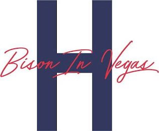 H BISON IN VEGAS logo