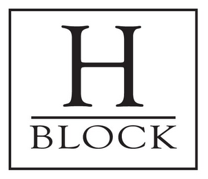 H BLOCK logo
