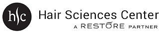 H C HAIR SCIENCES CENTER A RESTORE PARTNER logo
