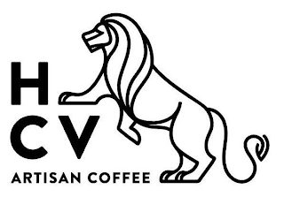 H C V ARTISAN COFFEE logo