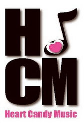 H CM HEART CANDY MUSIC logo