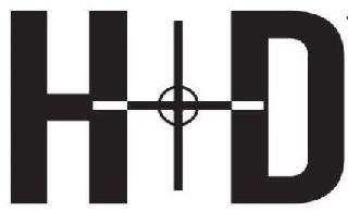 H D logo
