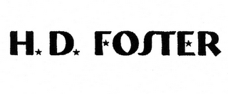 H D FOSTER logo