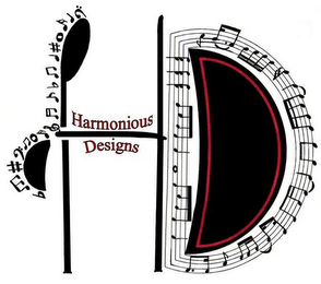H D HARMONIOUS DESIGNS logo