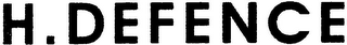 H. DEFENCE logo