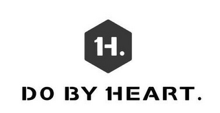H. DO BY HEART. logo