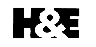 H & E logo