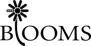 H-E-B BLOOMS logo