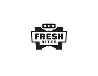 H-E-B FRESH BITES logo
