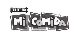 H-E-B MI COMIDA logo