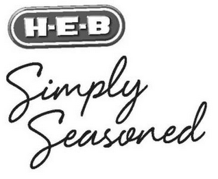 H-E-B SIMPLY SEASONED logo