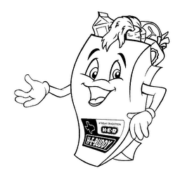 H-E-BUDDY A TEXAS TRADITION H-E-B logo