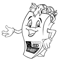 H-E-BUDDY A TEXAS TRADITION H-E-B logo