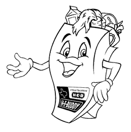 H-E-BUDDY A TEXAS TRADITION H-E-B logo