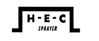 H-E-C SPRAYER logo