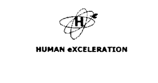 H E HUMAN EXCELERATION logo