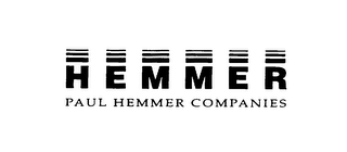H E M M E R PAUL HEMMER COMPANIES logo