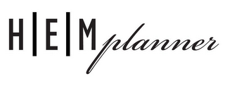 H | E | M PLANNER logo