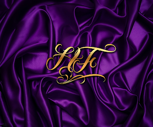 H F logo