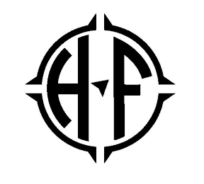 H F logo