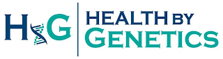 H G | HEALTH BY GENETICS logo