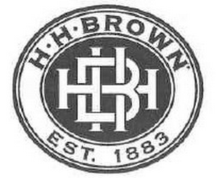 H · H · BROWN HHB EST. 1883 logo