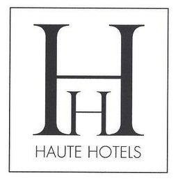 H H HAUTE HOTELS logo
