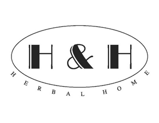 H & H HERBAL HOME logo