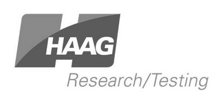 H HAAG RESEARCH TESTING logo