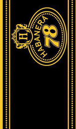 H HABANERA 78 HANDMADE logo