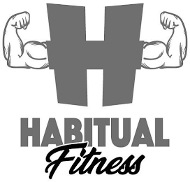 H HABITUAL FITNESS logo