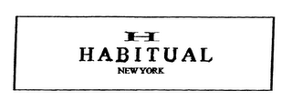 H HABITUAL NEW YORK logo
