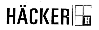 H HACKER logo