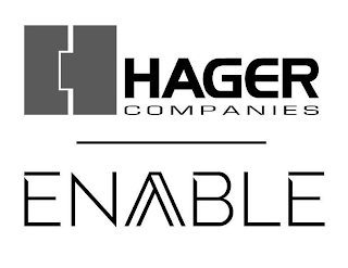 H HAGER COMPANIES ENABLE logo