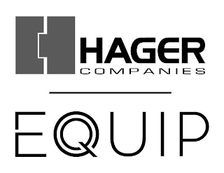 H HAGER COMPANIES EQUIP logo