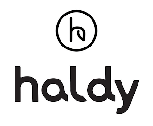 H HALDY logo
