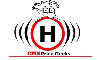 H HALF PRICE GEEKS logo