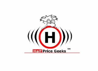 H HALF PRICE GEEKS logo