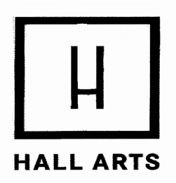 H HALL ARTS logo
