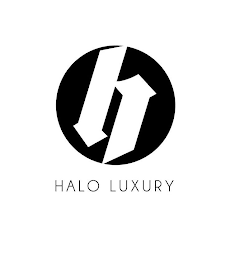 H HALO LUXURY logo