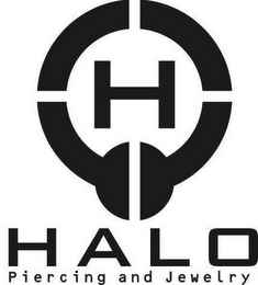 H HALO PIERCING AND JEWELRY logo
