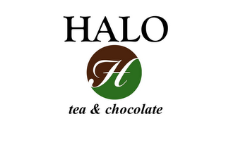 H HALO TEA & CHOCOLATE logo