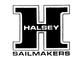 H HALSEY SAILMAKERS logo