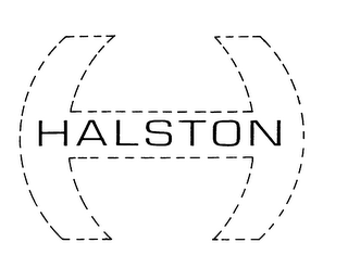 H HALSTON logo